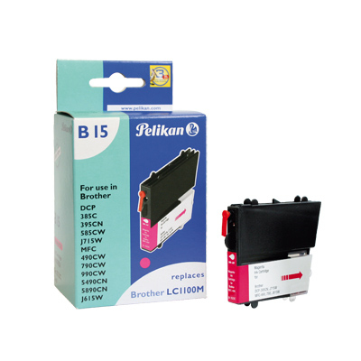 Pelikan compatible ink LC1100M magenta