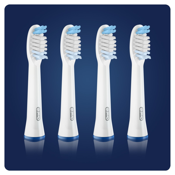 Oral-B Pulsonic Clean 4 pcs Replacement Toothbrush Heads, White