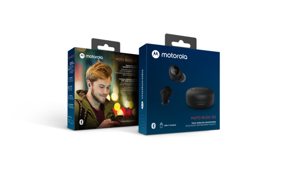 Motorola Moto Buds 150 bluetooth -earbuds, black