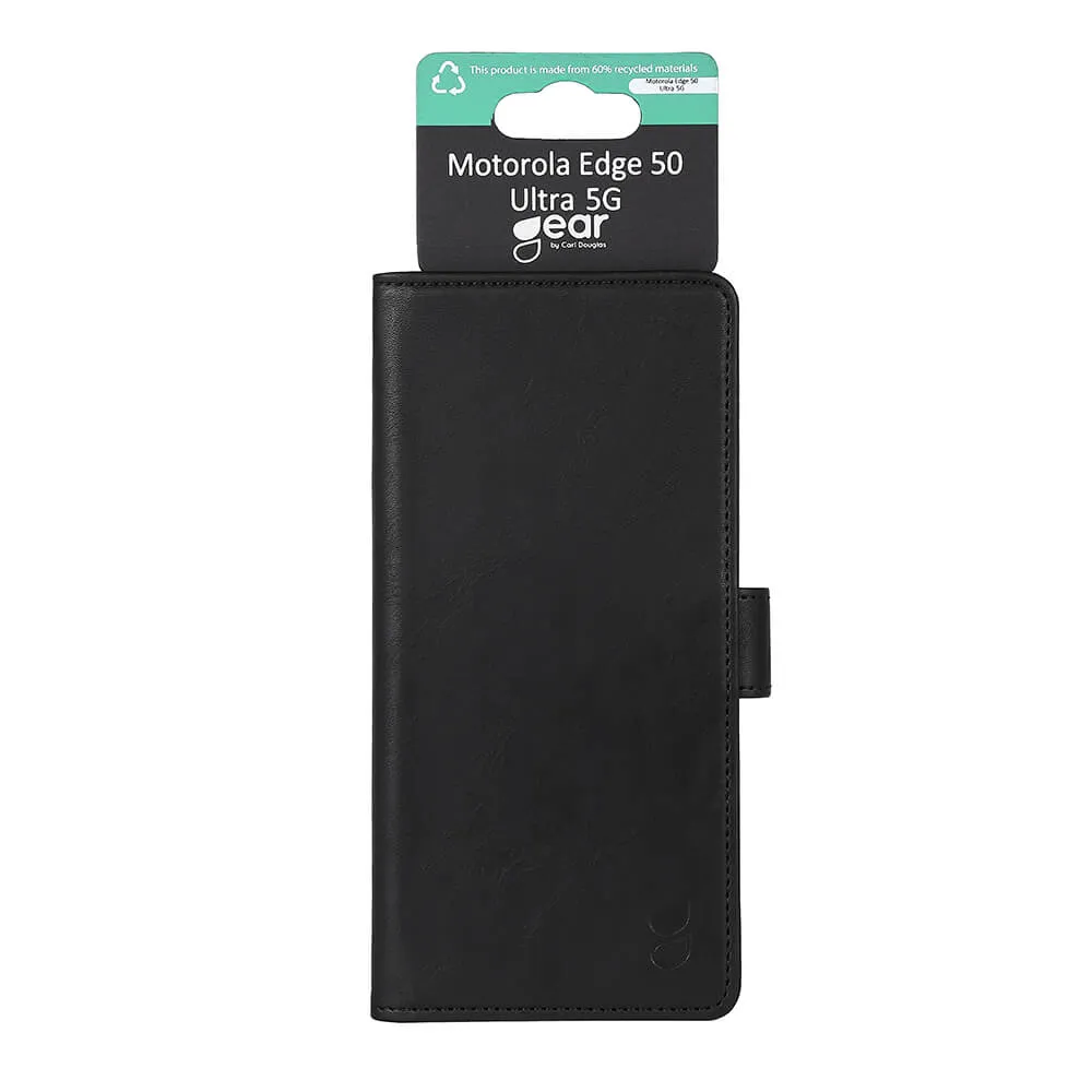 GEAR Classic 3 card Recycled Motorola Edge 50 Ultra 5G Black