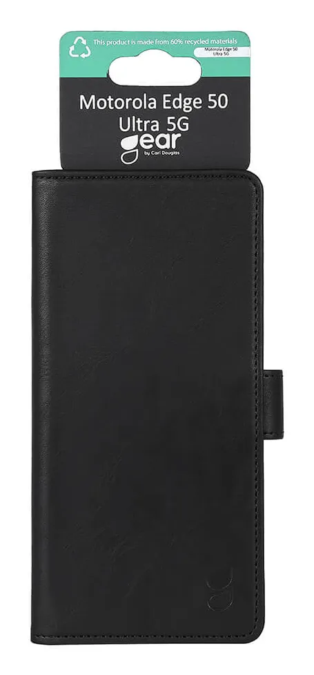 GEAR Classic 3 card Recycled Motorola Edge 50 Ultra 5G Black