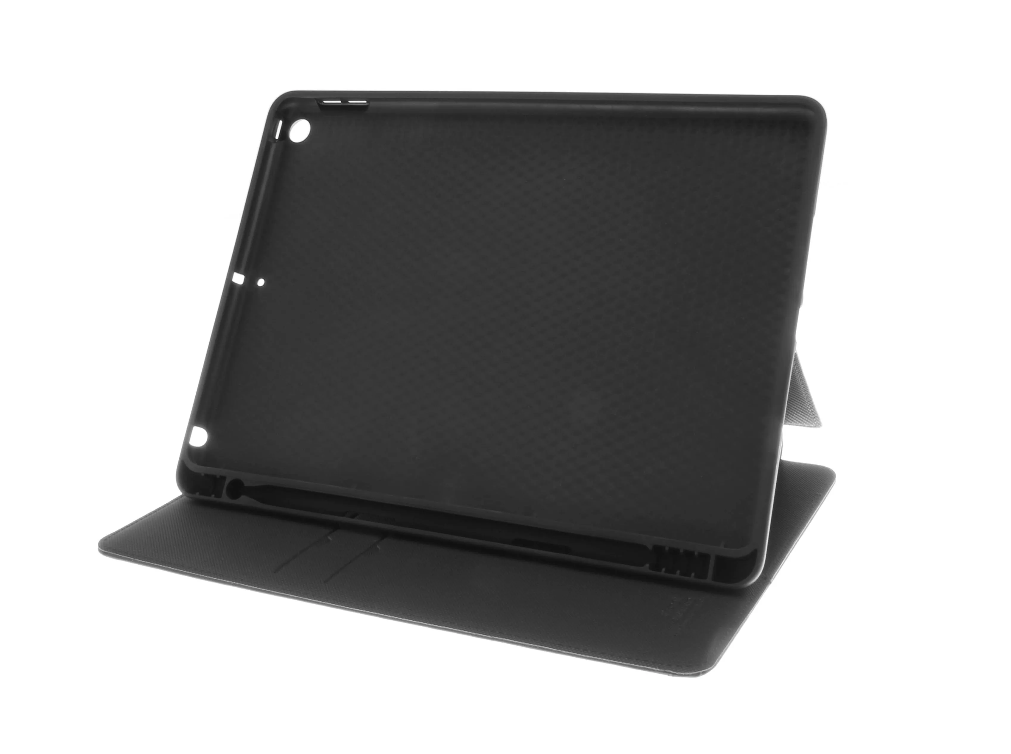 Insmat Exclusive Flip Case, iPad 10.2" -suojakotelo, Musta