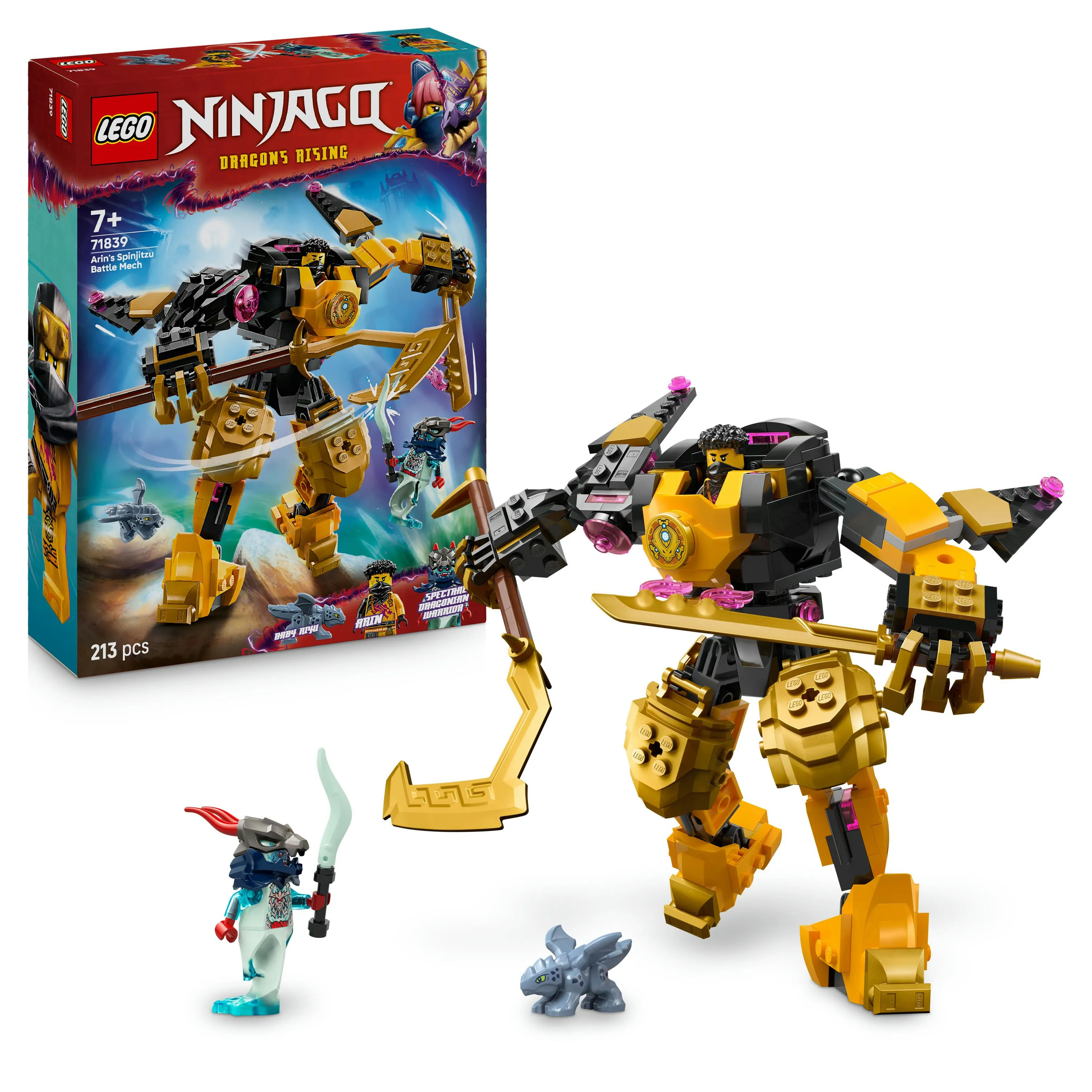LEGO NINJAGO Arinin spinjitzu-taistelurobotti 71839