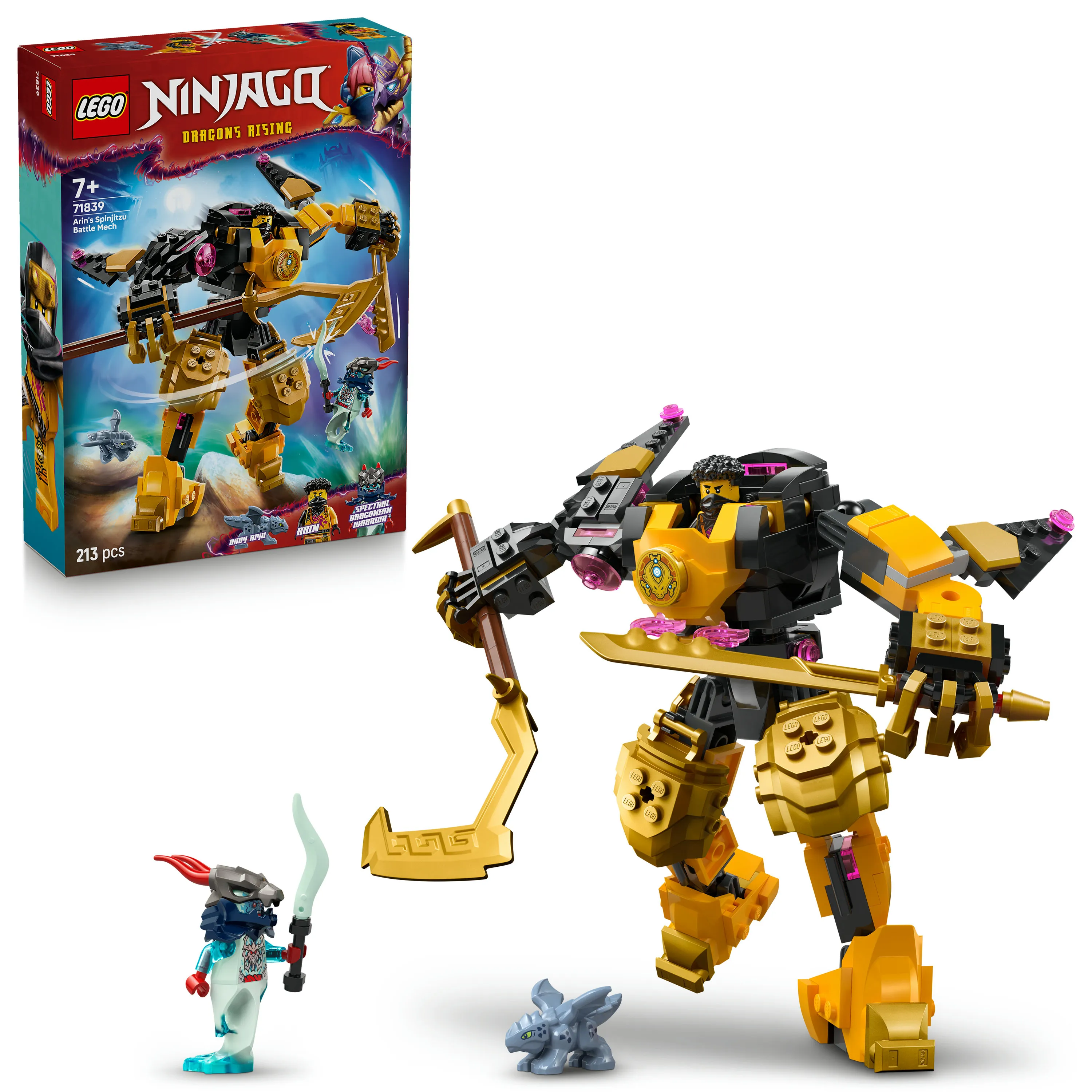 LEGO NINJAGO Arinin spinjitzu-taistelurobotti 71839