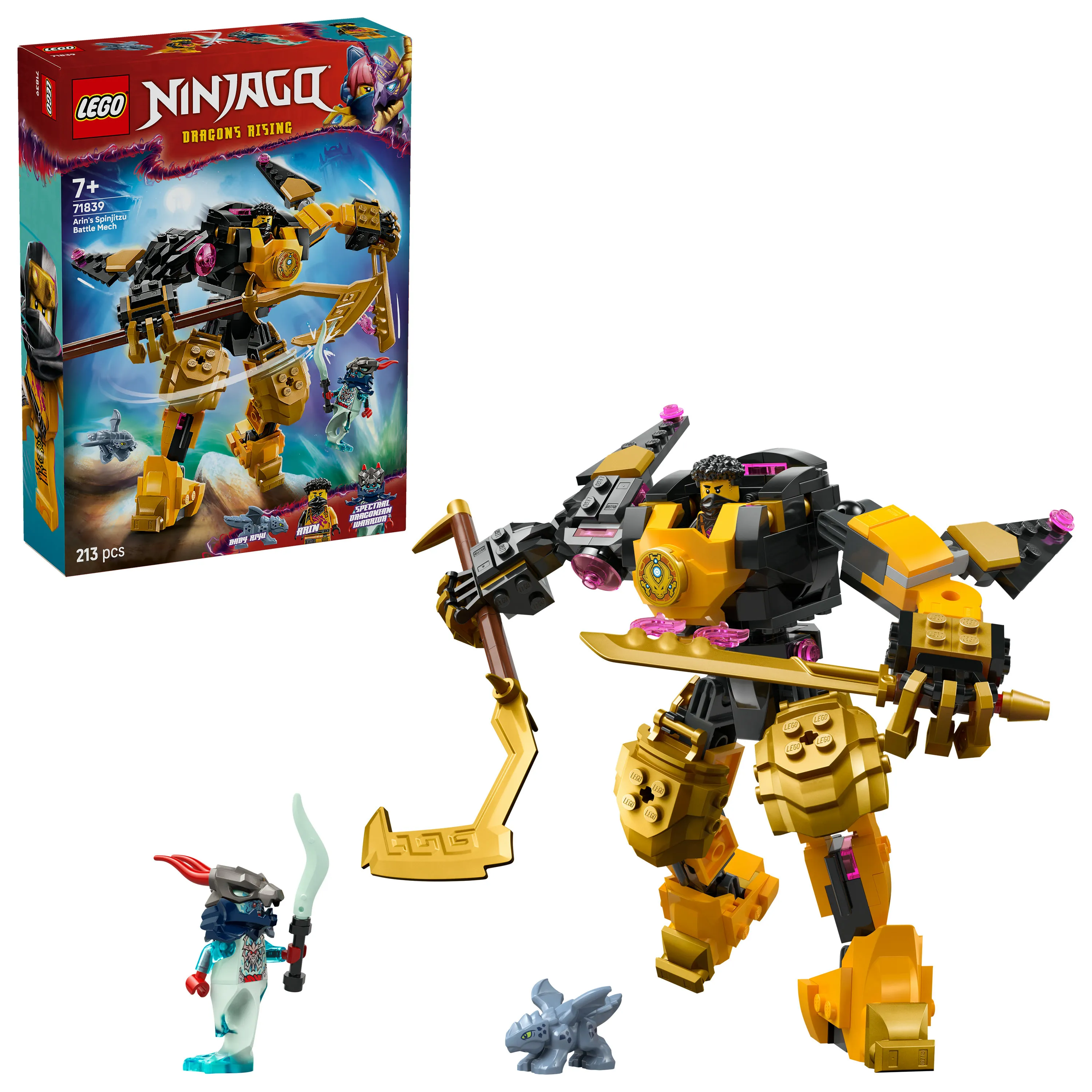 LEGO NINJAGO Arinin spinjitzu-taistelurobotti 71839