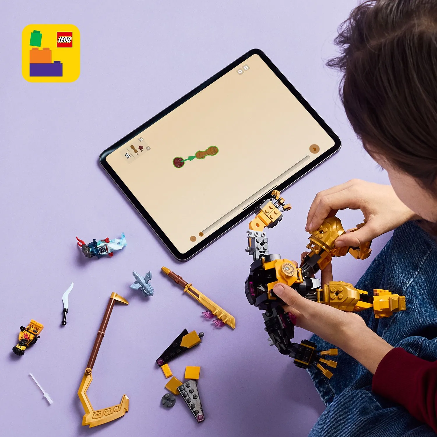 LEGO NINJAGO Arinin spinjitzu-taistelurobotti 71839