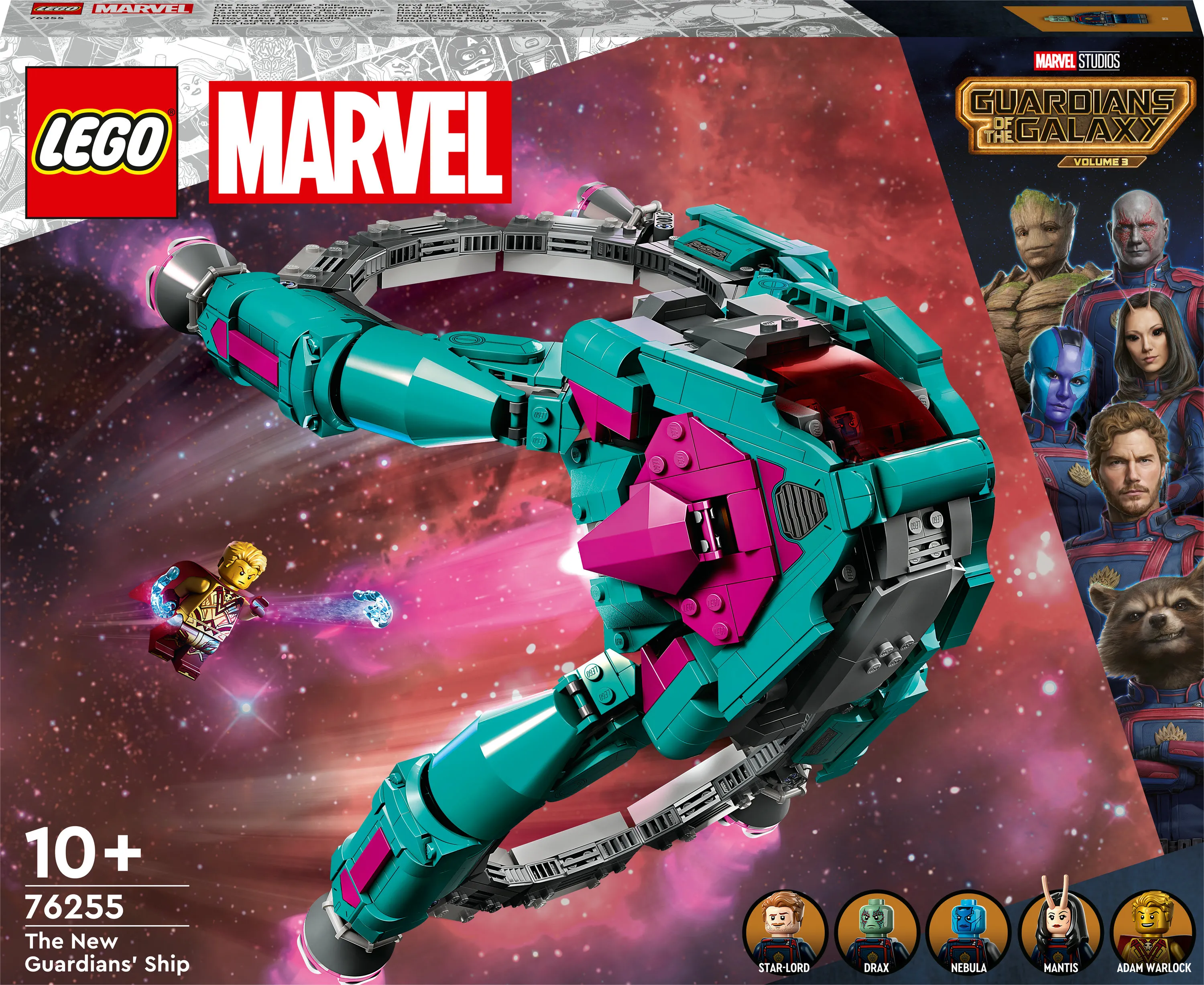 LEGO Marvel Nya V&auml;ktarskeppet 76255