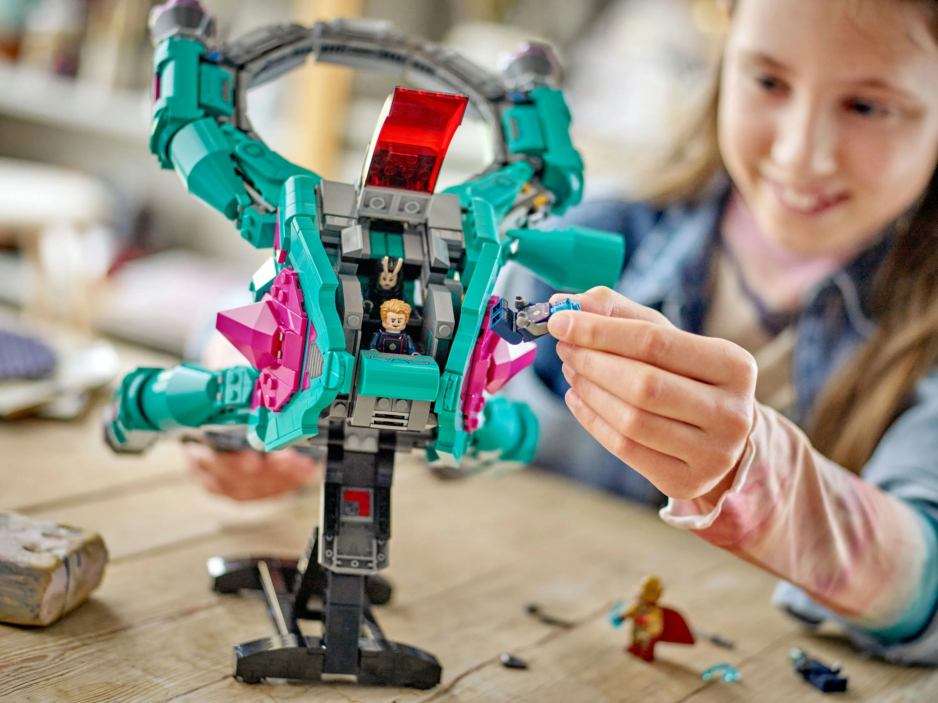 LEGO Marvel Nya V&auml;ktarskeppet 76255