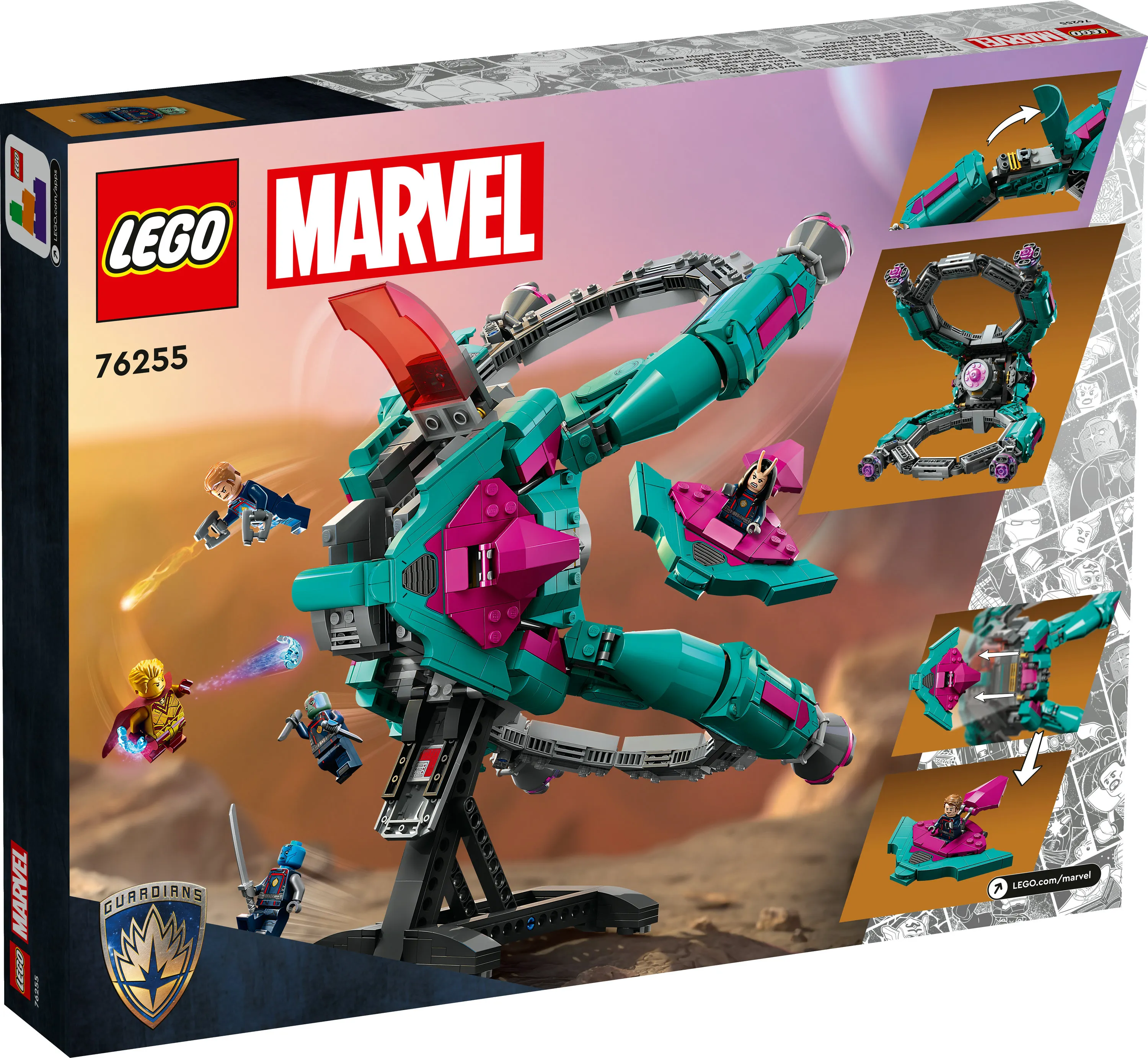 LEGO Marvel Nya V&auml;ktarskeppet 76255