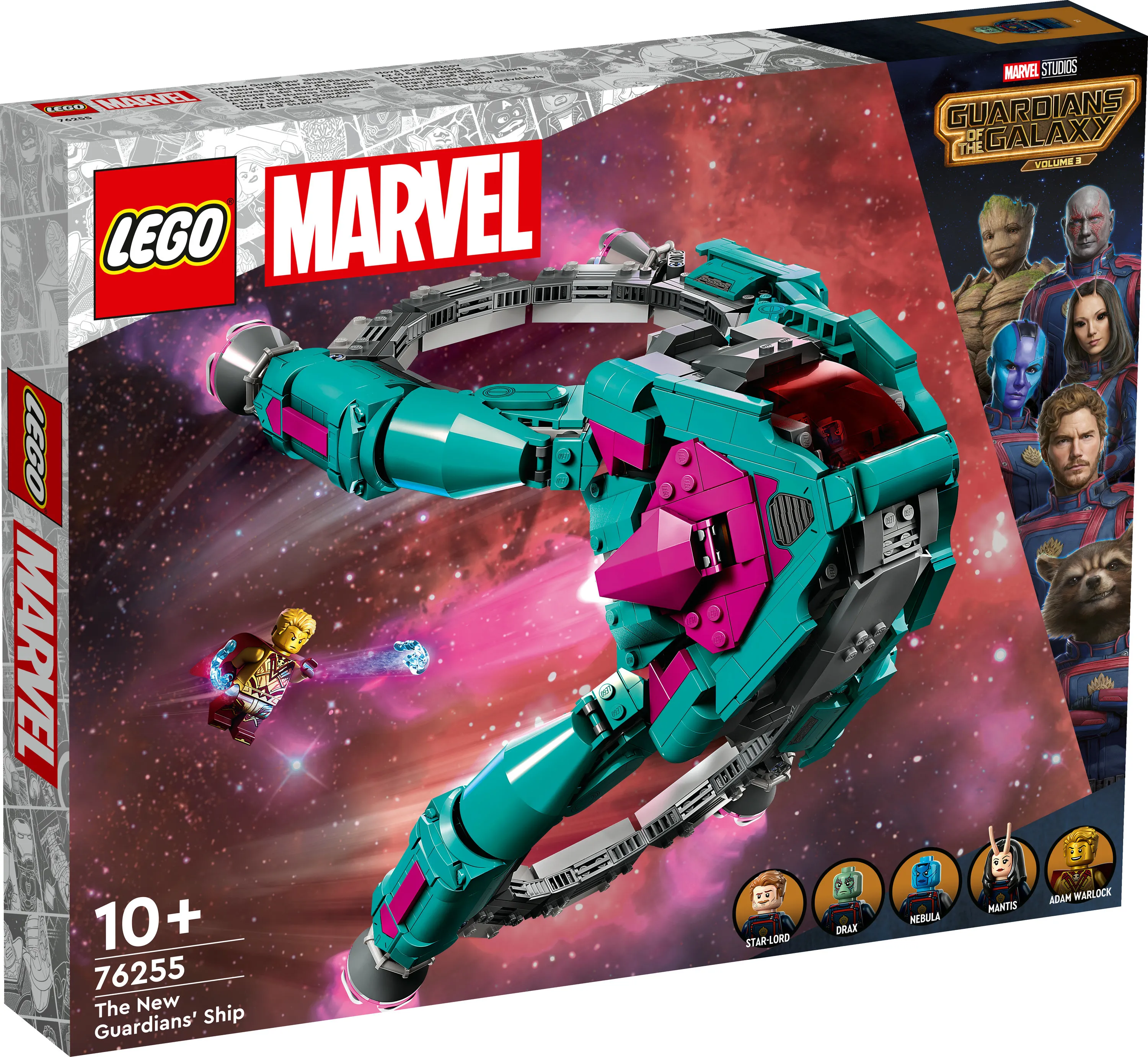 LEGO Marvel Nya V&auml;ktarskeppet 76255