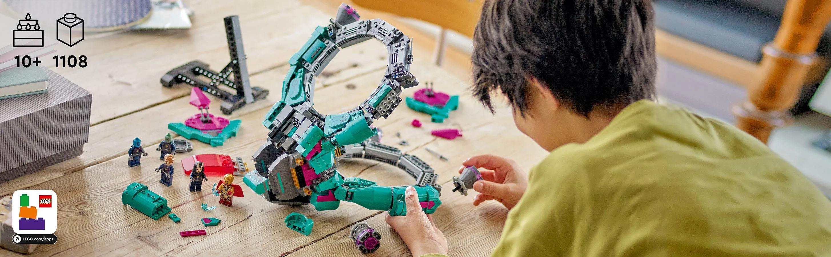 LEGO Marvel Nya V&auml;ktarskeppet 76255