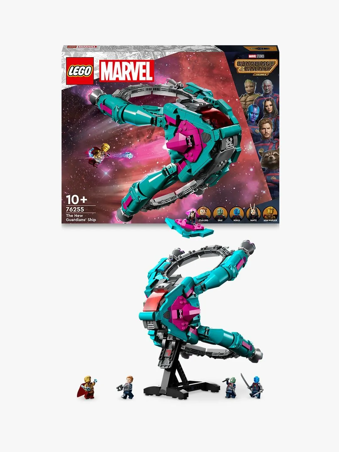 LEGO Marvel Nya V&auml;ktarskeppet 76255