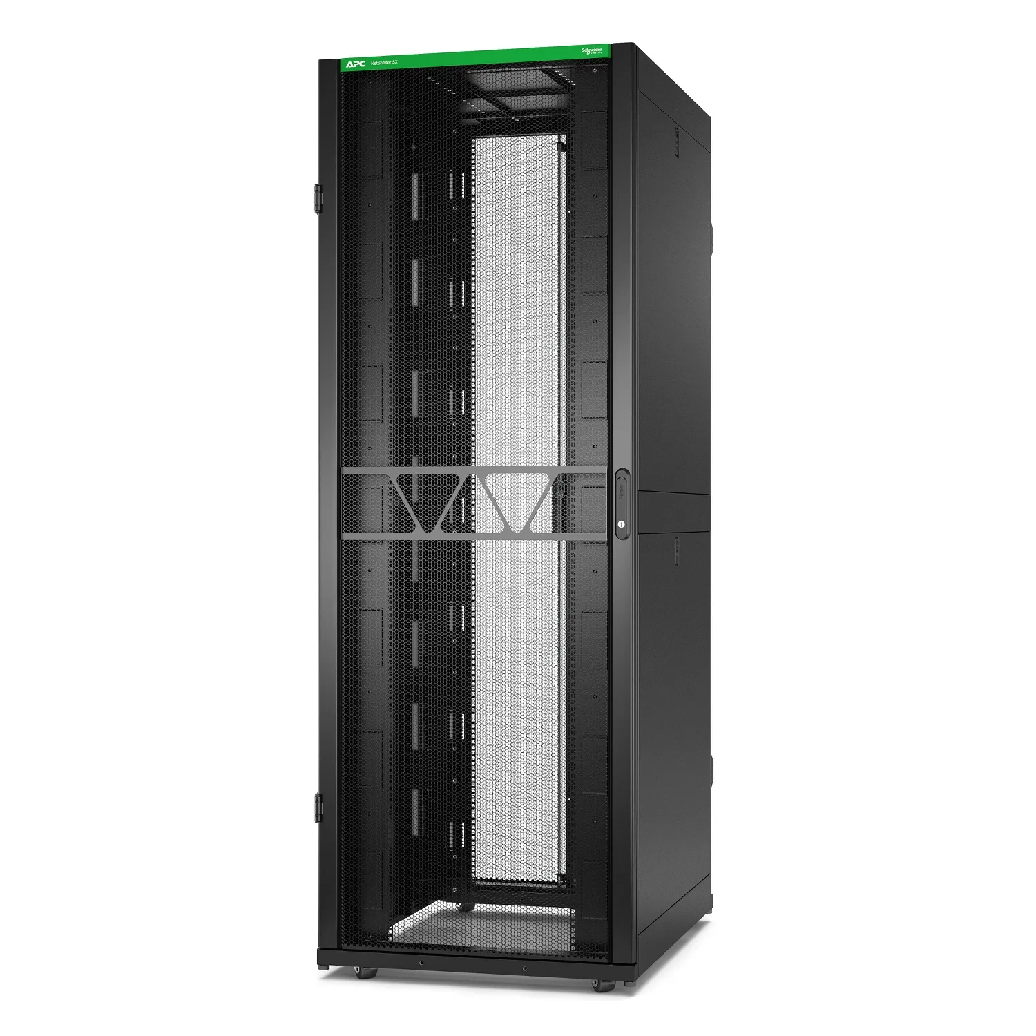 APC NetShelter SX Server Rack Gen 2 48U 2258H x 800W x 1070D mm w/ Sides Black