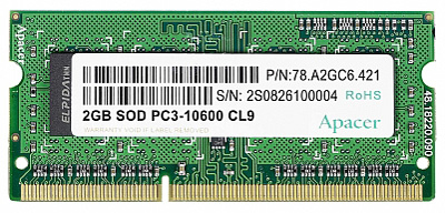 APACER DDR3-1333 2G DIMM CL9 128*8 ROHS