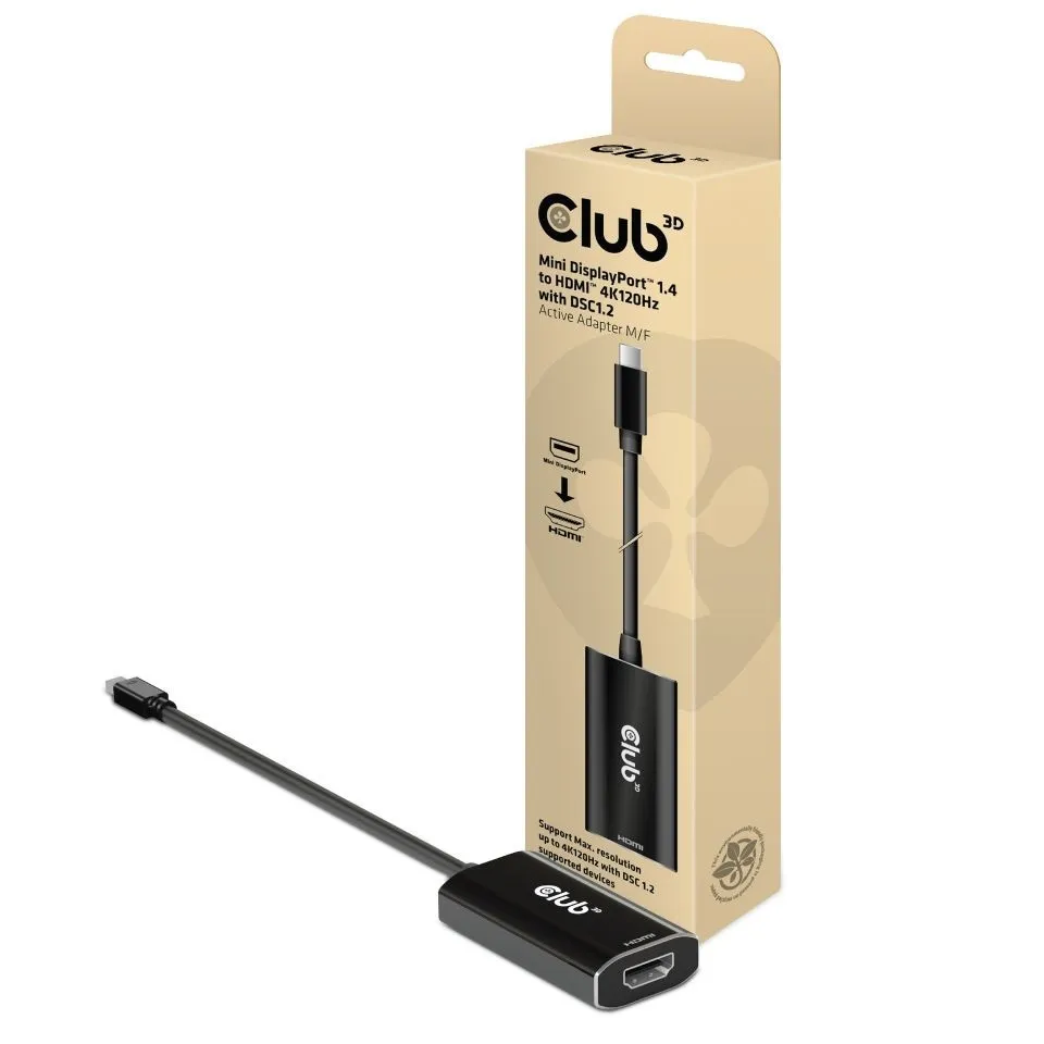 Club 3D Mini DisplayPort 1.4 - HDMI 2.1 active - adapter