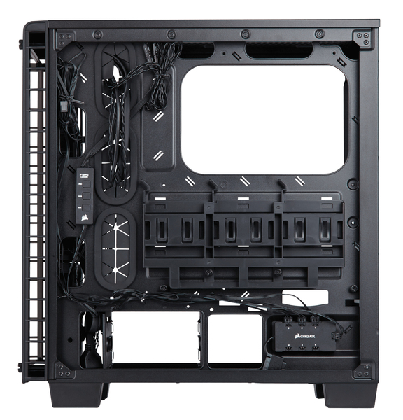 Corsair Crystal Series 460X RGB Tempered Glass Compact Mid-Tower ATX Case