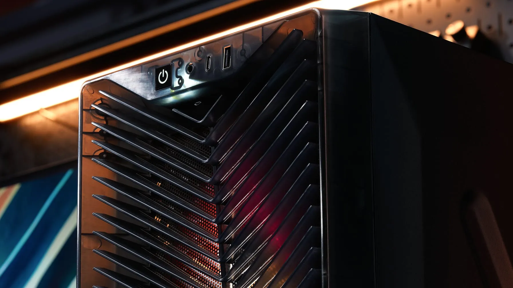 Corsair 3200D RS ARGB Midi-Tower Case with window and RGB lighting, Black
