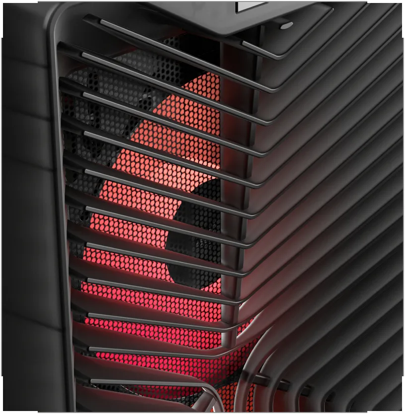 Corsair 3200D RS ARGB Midi-Tower Case with window and RGB lighting, Black