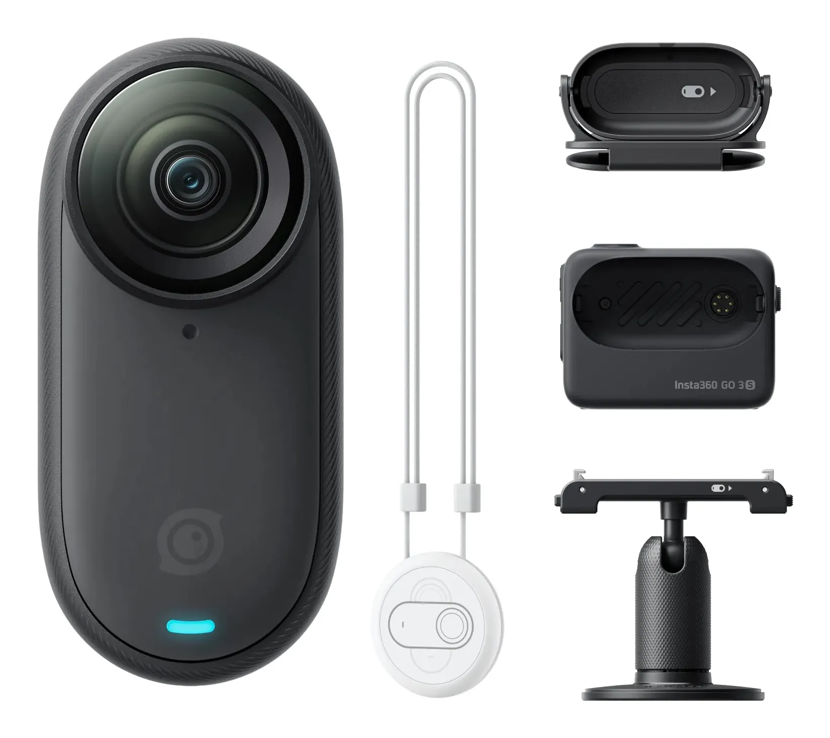 Insta360 GO 3S 64GB - action camera, Standard Edition, Midnight Black