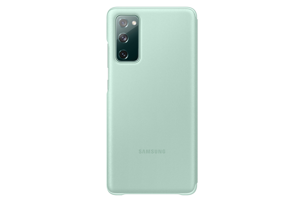 Samsung Smart Clear View, Galaxy S20 FE - Wallet Case, Green