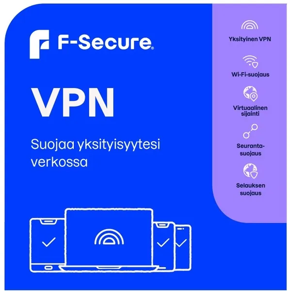 F-SECURE ESD VPN  2 years 1 device Electronic Full license