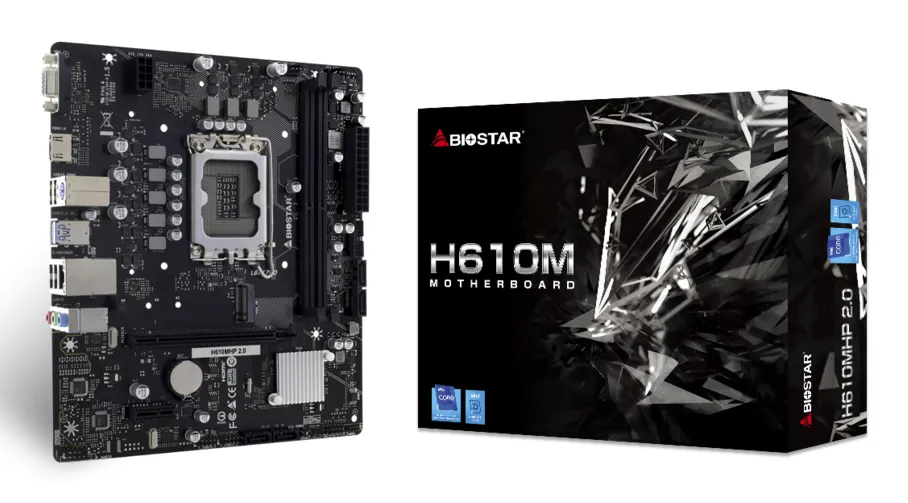 Biostar H610MHP 2.0 LGA1700 mATX -emolevy