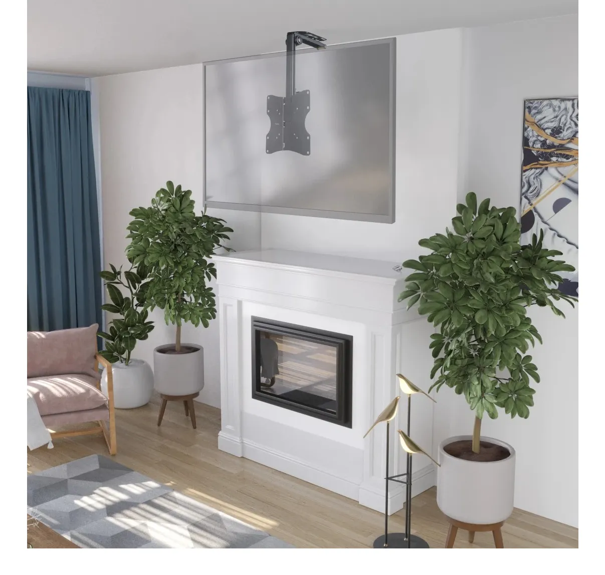 HAMA TV Ceiling Mount