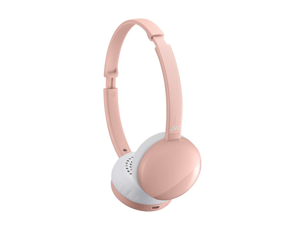 JVC S22 -langattomat kuulokkeet mikrofonilla, pink