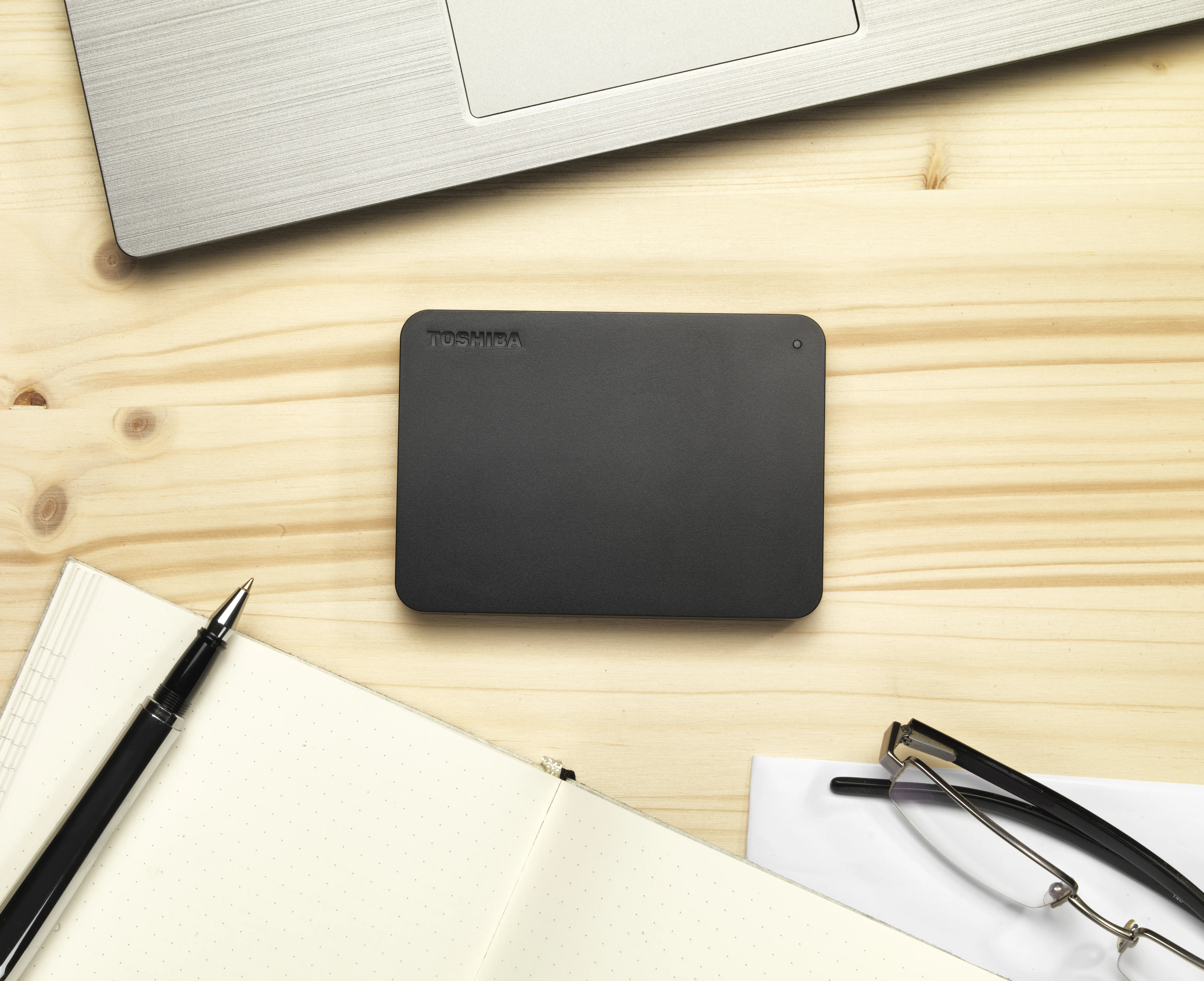 Toshiba Canvio Basics 1TB - External HDD, Black
