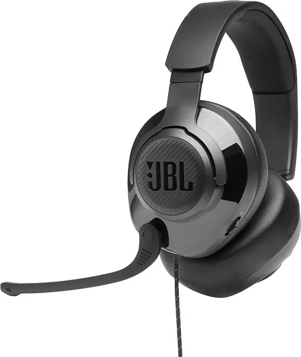 JBL Quantum 200 - spelh&ouml;rlurar, svart