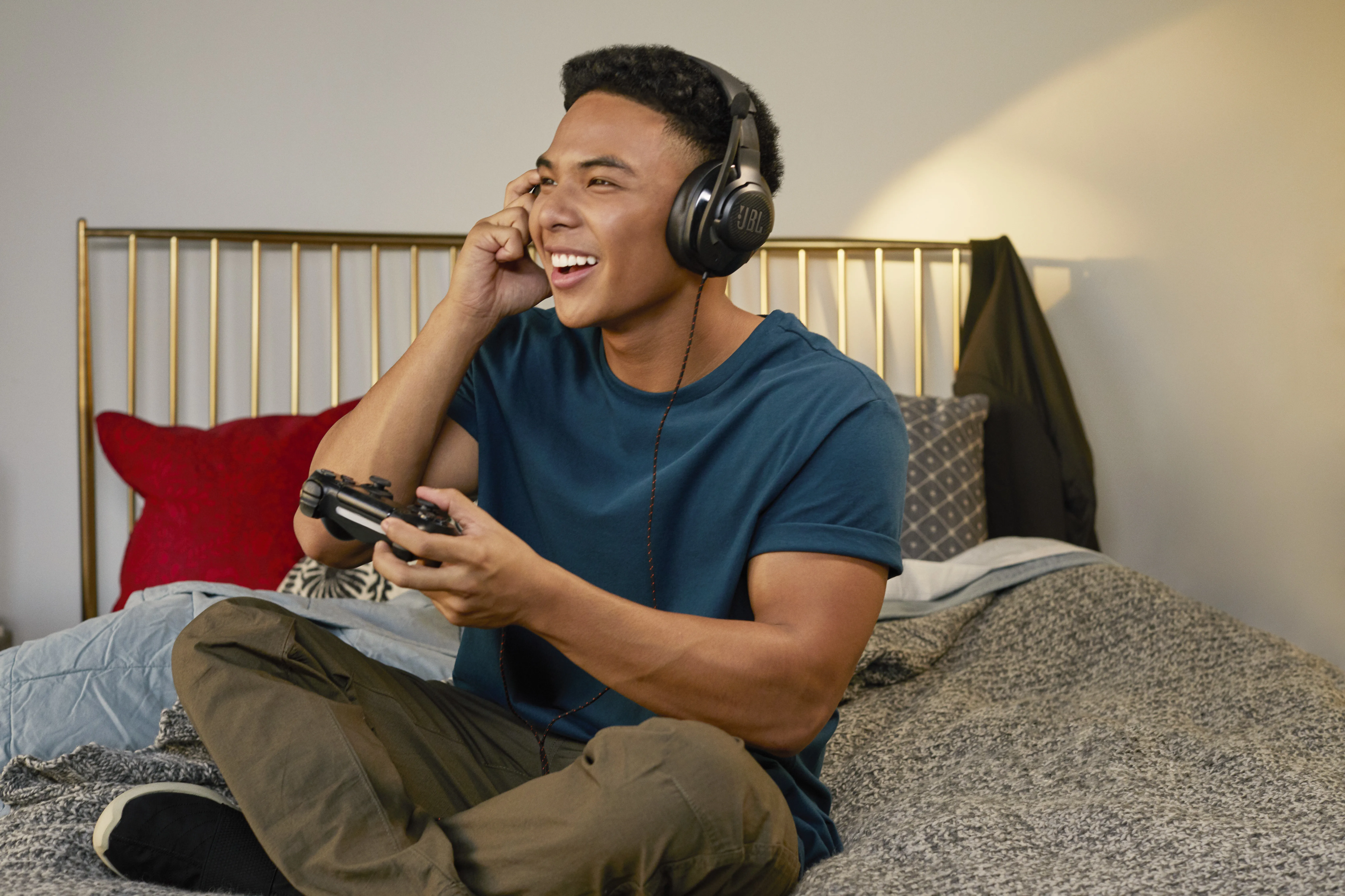 JBL Quantum 200 - spelh&ouml;rlurar, svart