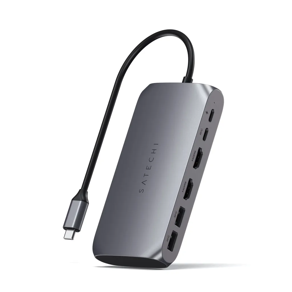 Satechi USB-C Multimedia M1 -adapteri, Tähtiharmaa