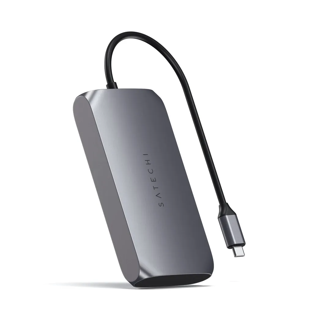 Satechi USB-C Multimedia M1 -adapteri, Tähtiharmaa