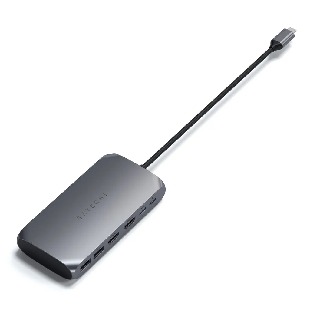 Satechi USB-C Multimedia M1 -adapteri, Tähtiharmaa