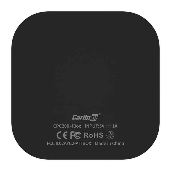 CARLINKIT TBOX BASIC (2+16 GB) Wireless CarPlay and Android Auto Adapter, Black
