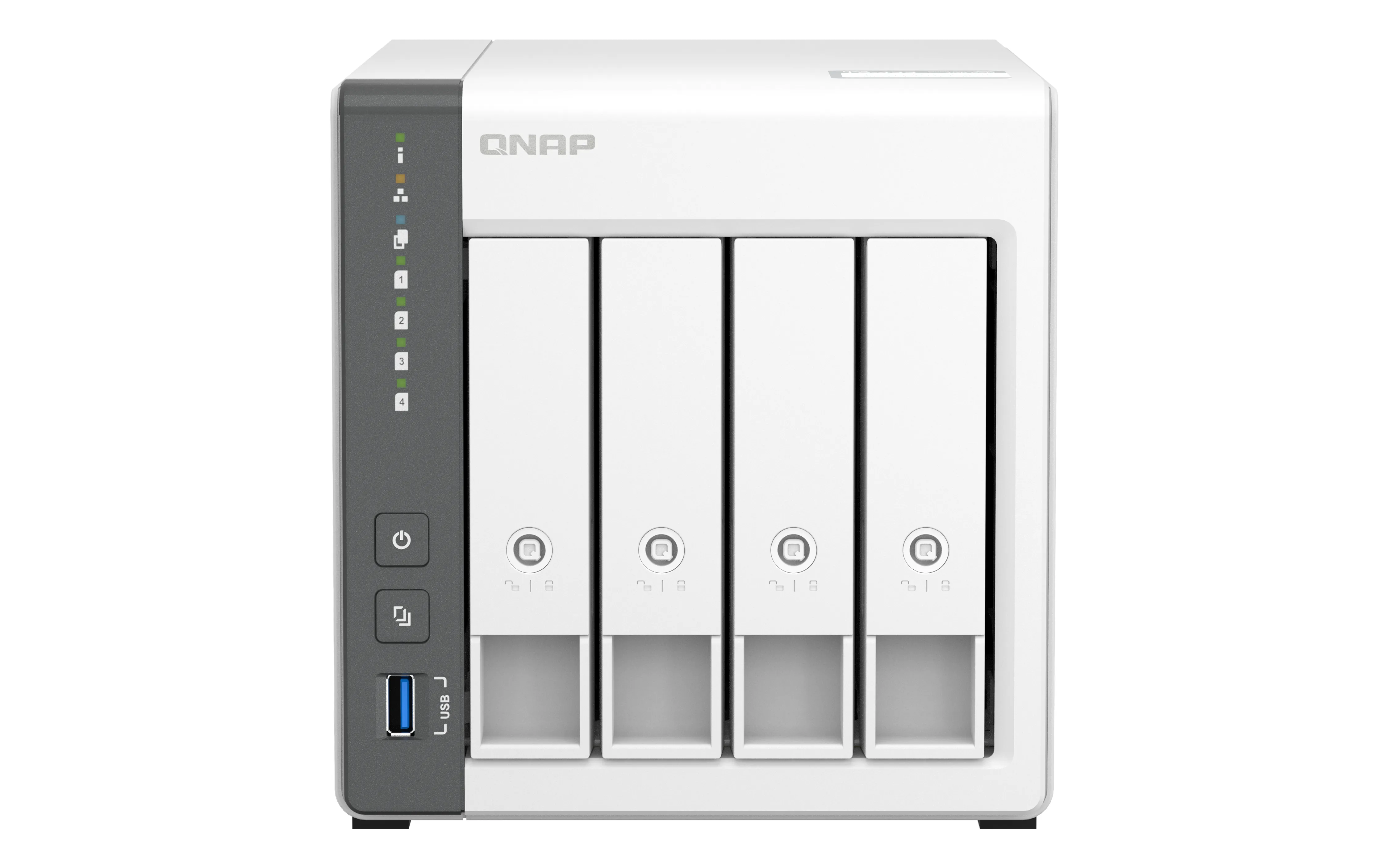 Qnap TS-433-4G + 4 x Seagate IronWolf ST8000VN - NAS station
