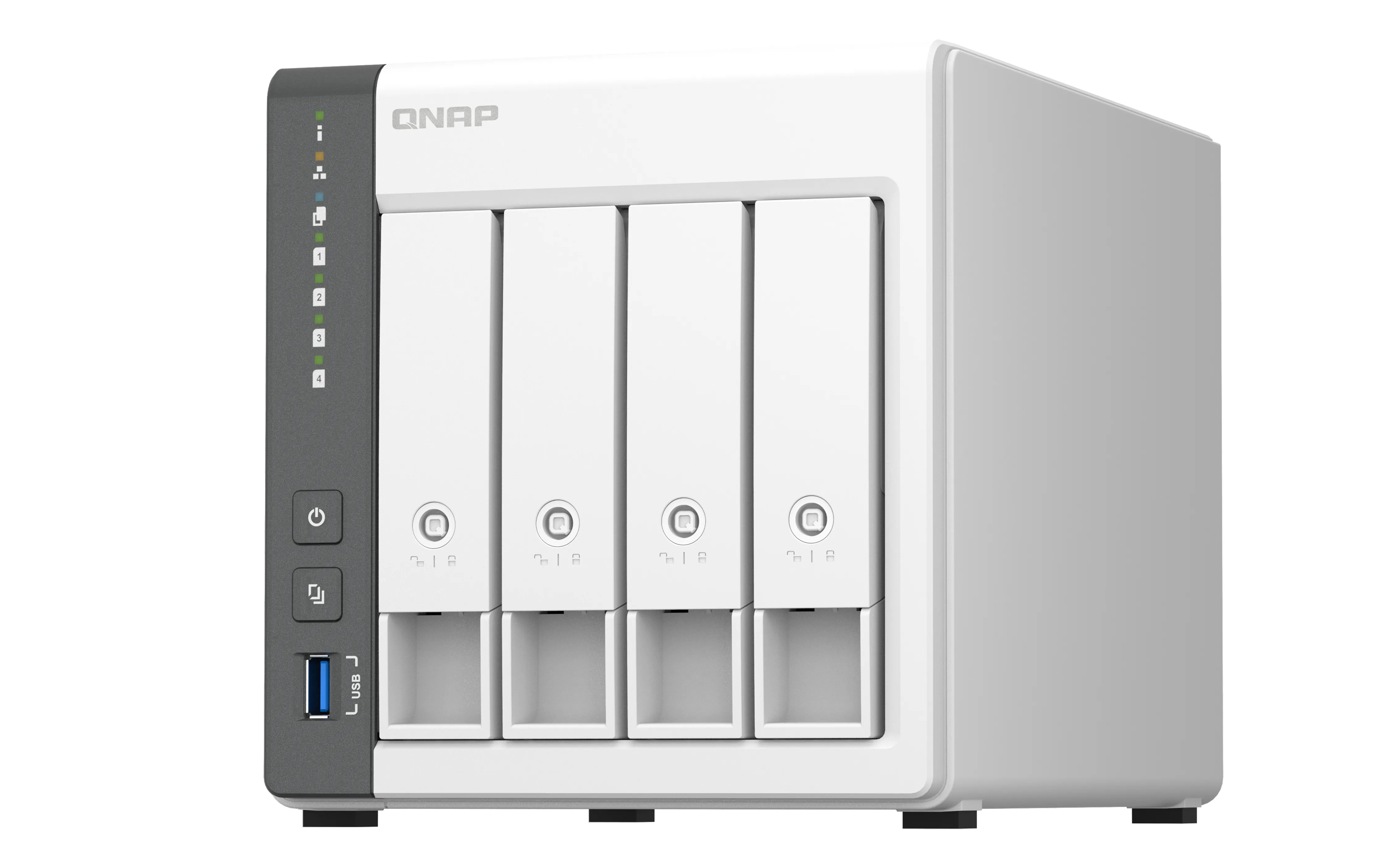 Qnap TS-433-4G + 4 x Seagate IronWolf ST8000VN - NAS station