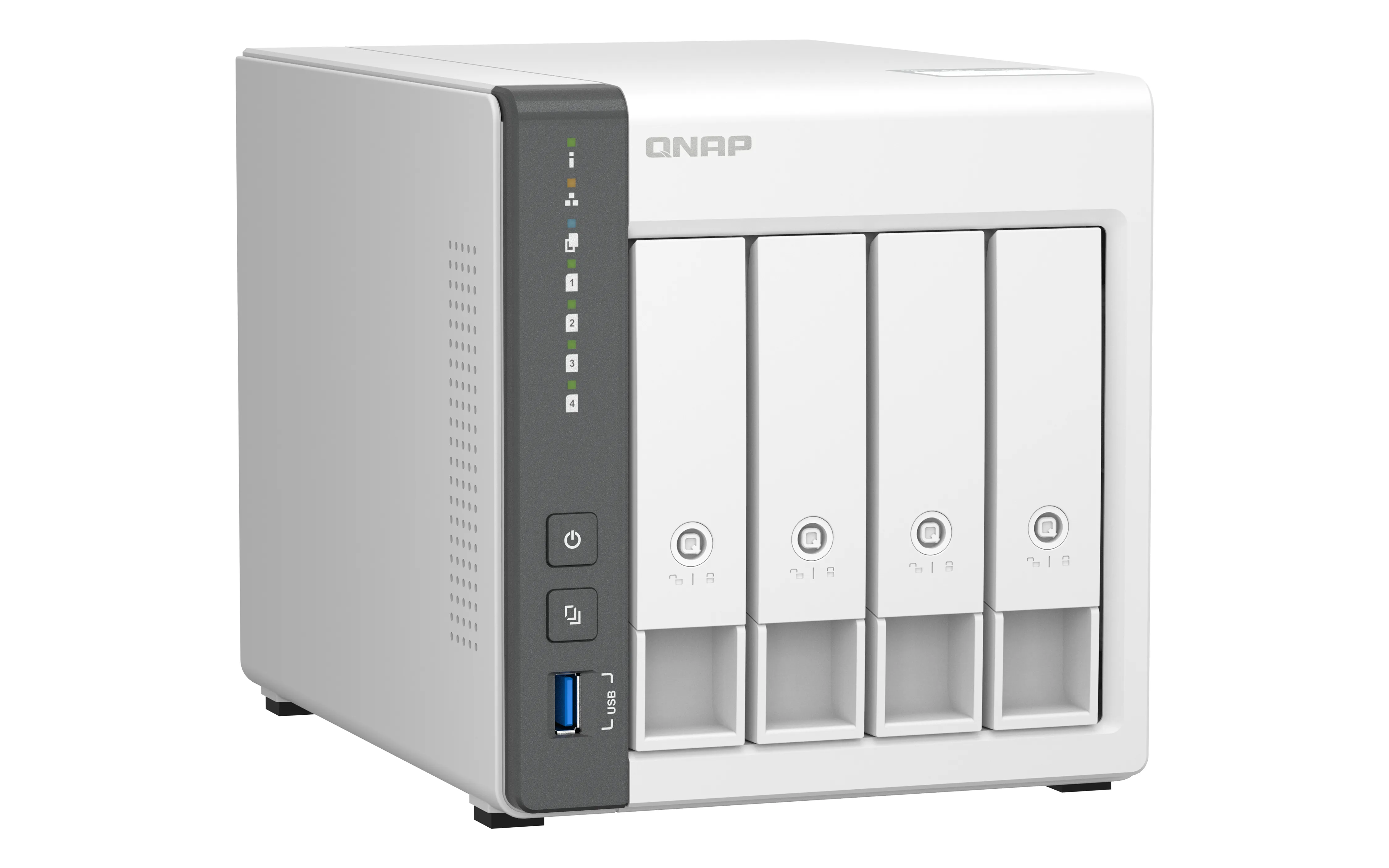 Qnap TS-433-4G + 4 x Seagate IronWolf ST8000VN - NAS station