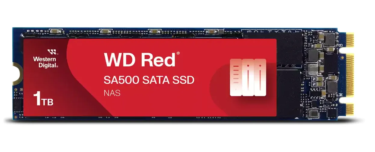 WD Red SA500 1 Tt, SATA III, M.2 -SSD-levy