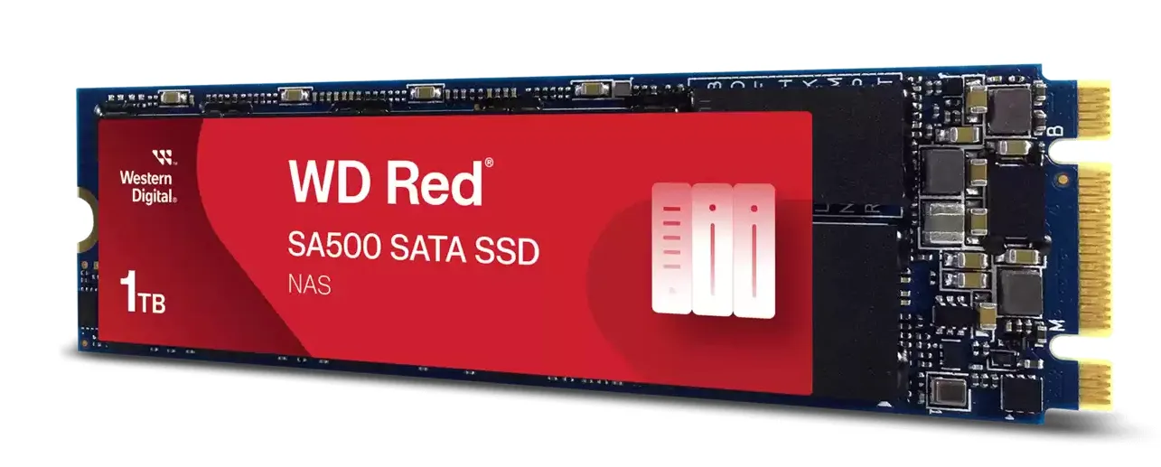 WD Red SA500 1 Tt, SATA III, M.2 -SSD-levy