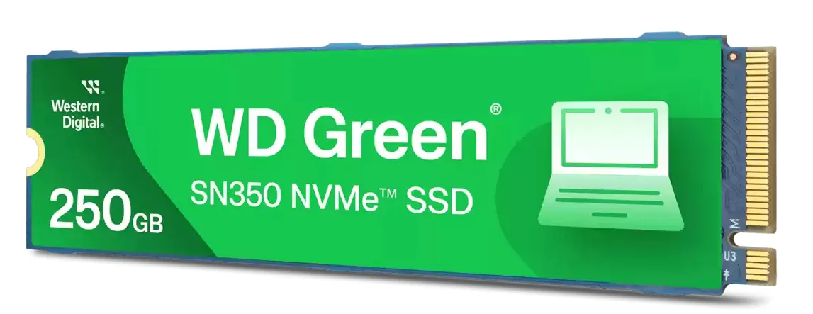 WD Green SN350 250 GB M.2 NVMe SSD