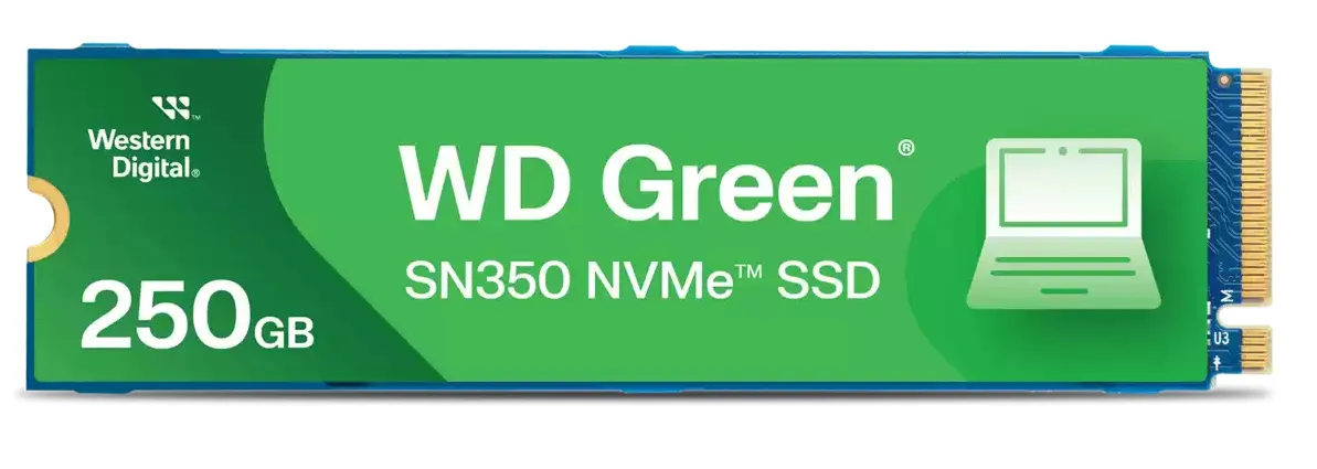 WD Green SN350 250 GB M.2 NVMe SSD