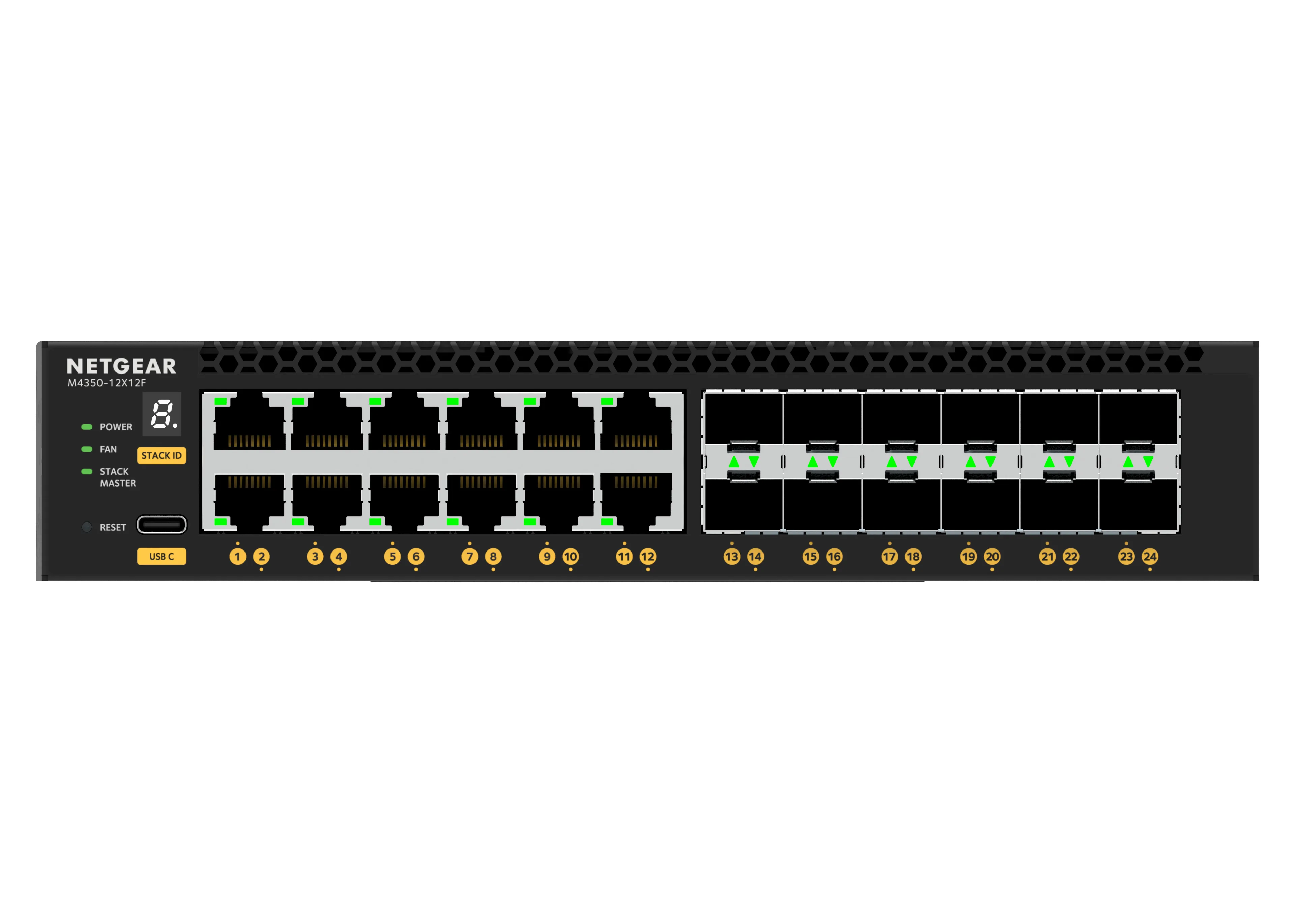 24PT M4350-12X12F MANAGED SWITCH