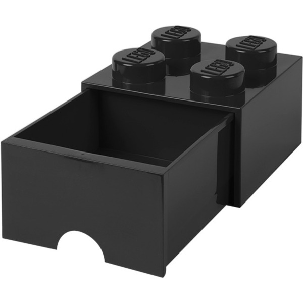 Room Copenhagen LEGO Brick Drawer 4 black - RC40051733