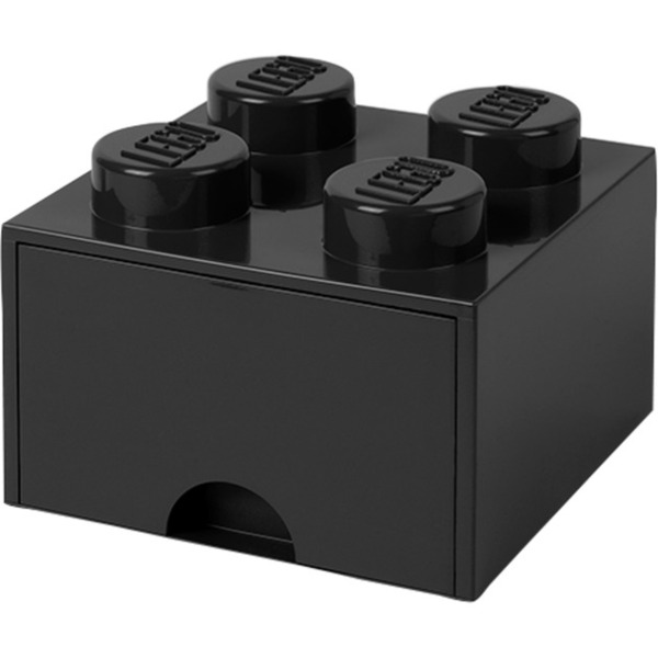 Room Copenhagen LEGO Brick Drawer 4 black - RC40051733