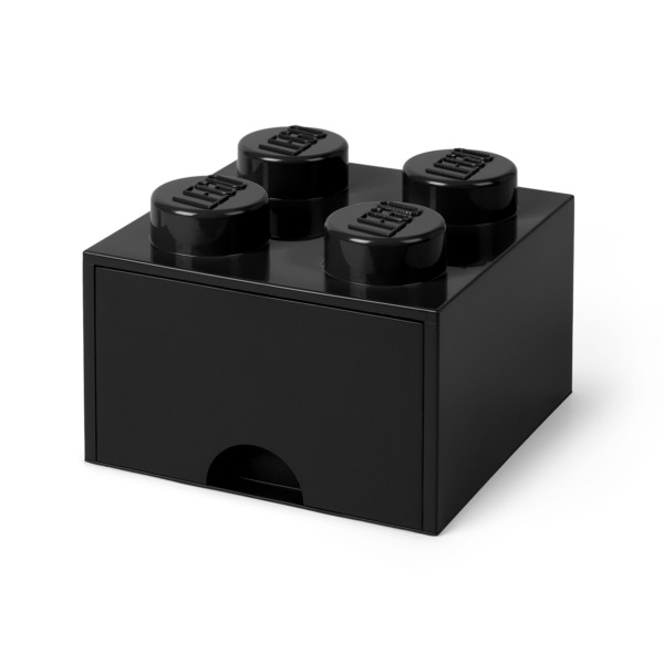 Room Copenhagen LEGO Brick Drawer 4 black - RC40051733