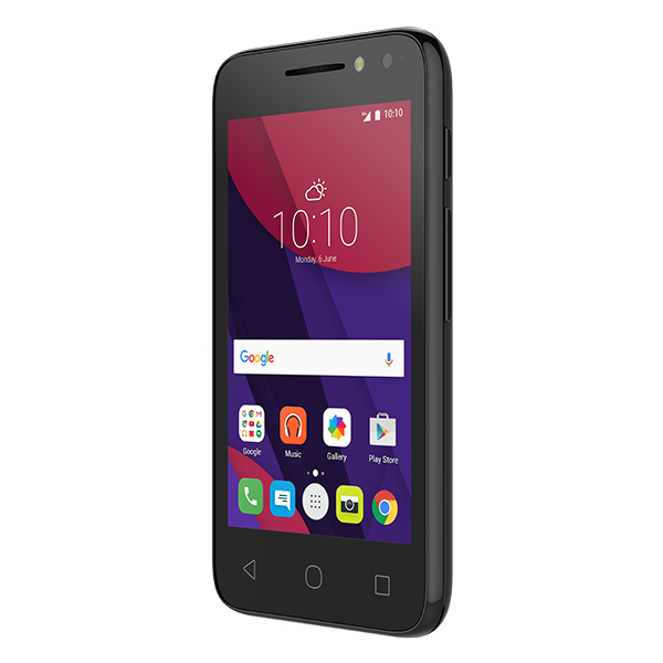 Alcatel PIXI 4GB, Mobile phone, black