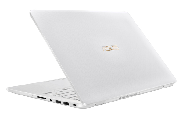 Asus 14" Vivobook, 128GB SSD, Win 10 - Notebook, White