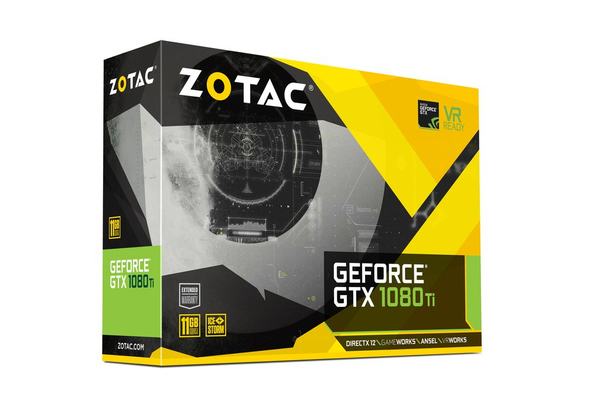 Zotac GeForce GTX 1080 Ti mini 11GB -n&auml;yt&ouml;nohjain