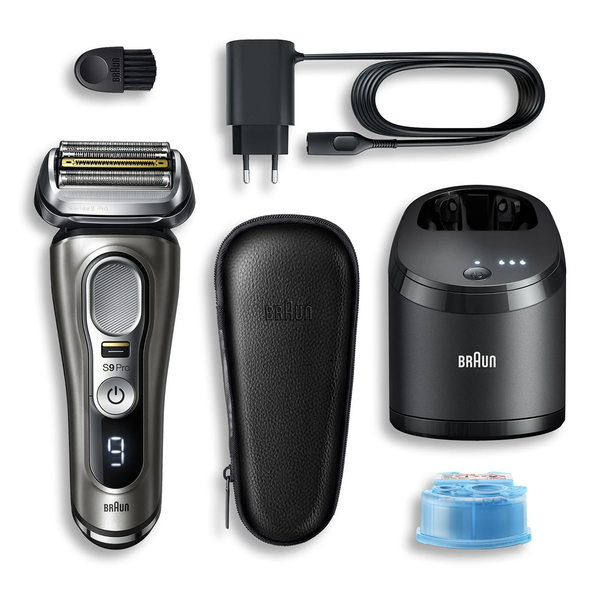 Braun Series 9 Pro 9485cc - Folienschaber - 0,05 mm - Schwarz - Silber - LED - Akku